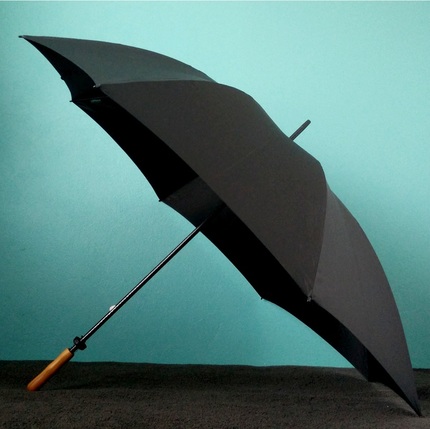 Black Golf Umbrella for Newcastle Weddings